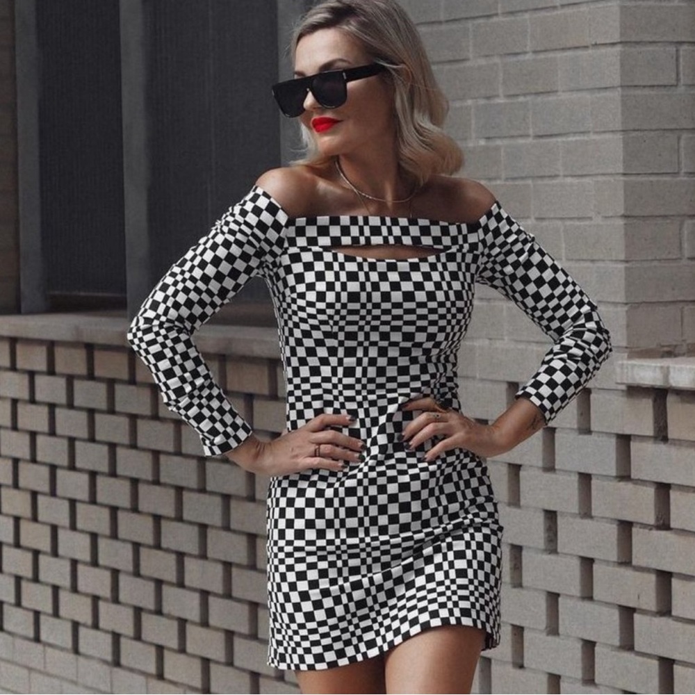 BNWT ZARA OFF SHOULDER SHORT DRESS SZ MD